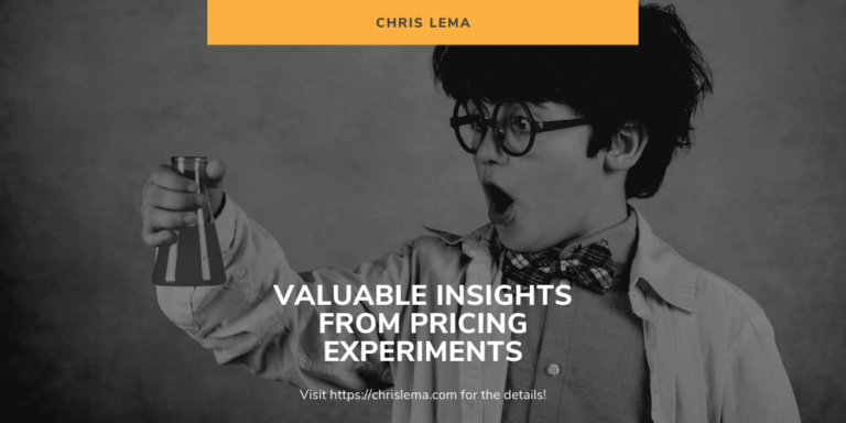 valuable insights from pricing experiments