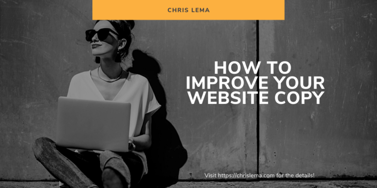 How to improve your website copy