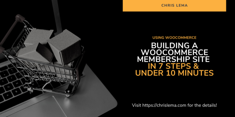 Building a WooCommerce Membership Site in 7 Steps and Under 10 Minutes