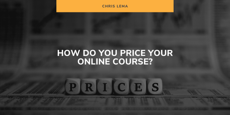 How Do You Price Your Online Course