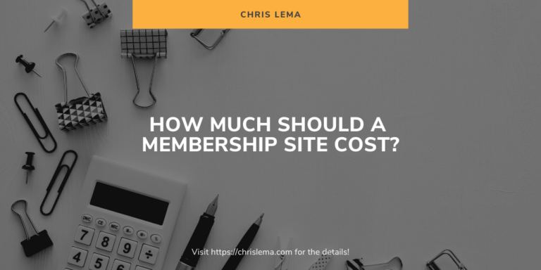 How Much Should a Membership Site Cost