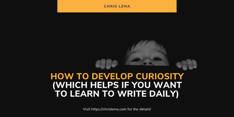 How to Develop Curiosity