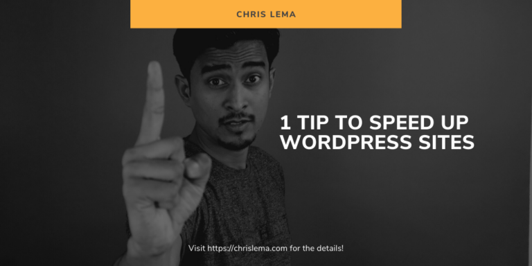 speed up wordpress sites