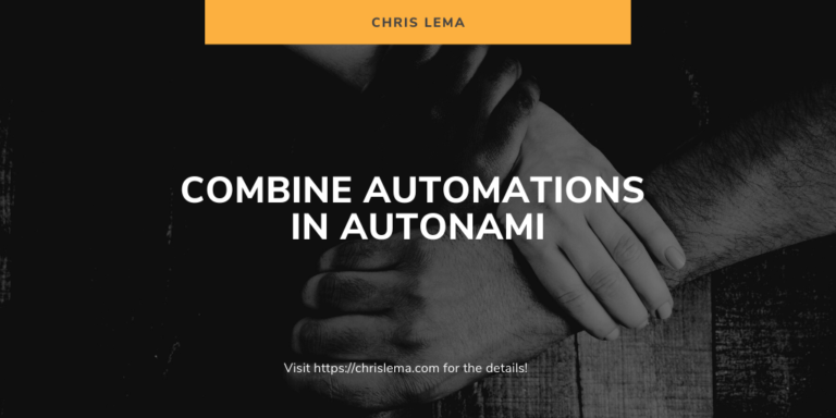 Combine Automations in Autonami
