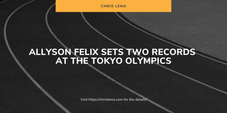 Allyson Felix Sets Two Records at the Tokyo Olympics