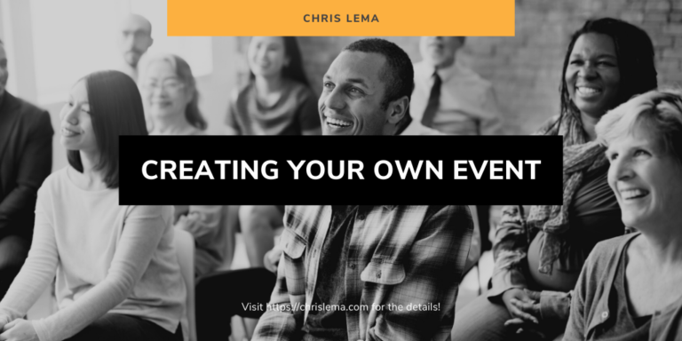Creating Your Own Event
