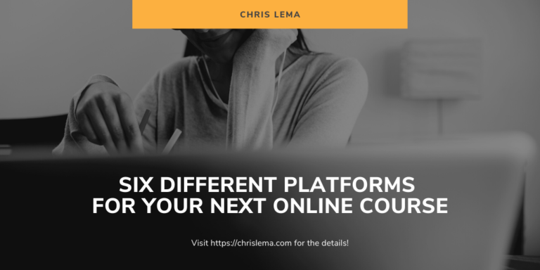 Six Different Platforms for Your Next Online Course