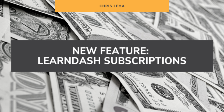 LearnDash Subscriptions